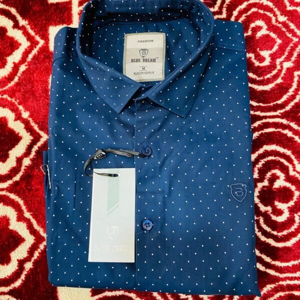 Deep Blue with Light Blue Details